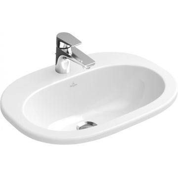Lavoar Villeroy & Boch O.Novo 56x40cm  montare pe mobilier  White Alpin