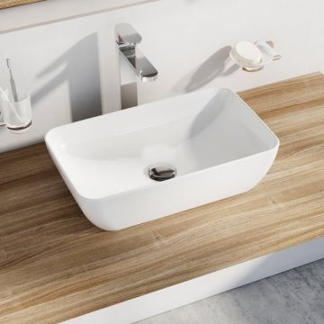 Lavoar tip bol Ravak Uni 500 R Slim  50x31x12.5cm  alb