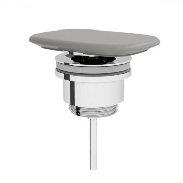 Ventil   capac scurgere ceramica dreptunghiular gri mat   6370L076-1001
