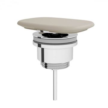 Ventil   capac scurgere ceramica dreptunghiular taupe mat   6370L020-1001