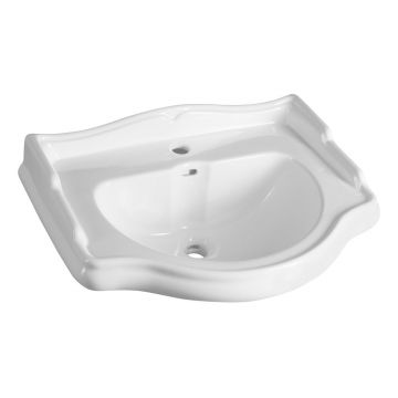 Chiuvetă albă din ceramică 69x52 cm Retro – Sapho