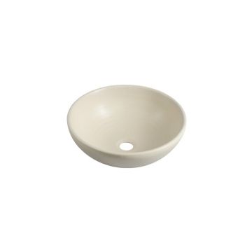 Chiuvetă din ceramică Sapho Attila, ø 42,5 cm, bej
