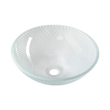 Chiuvetă rotundă din sticlă ø 42 cm Puketa – Sapho