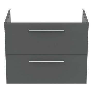 Dulap sub chiuvetă gri suspendat 80x63 cm i.Life B – Ideal Standard