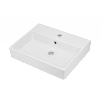 Lavoar ceramic, blat > montare pe perete - 50x40 cm, Temisto, CDT_6U4S