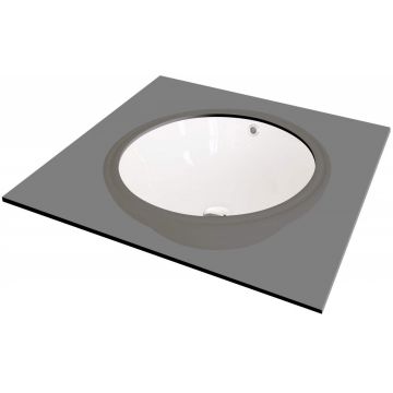 Lavoar ceramic, montare sub blat, Alpinia, CGA_6U3U