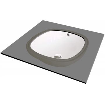 Lavoar ceramic, montare sub blat, Alpinia, CGA_6U4U