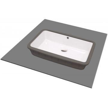Lavoar ceramic, montare sub blat, Temisto, CDT_6U5U