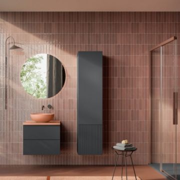 Baza lavoar Sanswiss Rigo cu un sertar 80x50 cm - Dimensiune 80x50