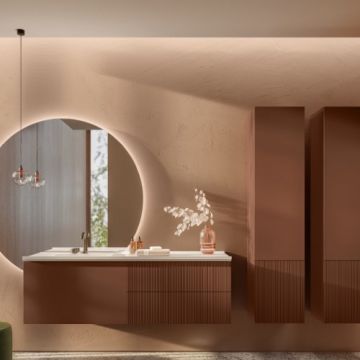 Baza lavoar Sanswiss Rigo cu un sertar 80x50 cm - Dimensiune 80x50