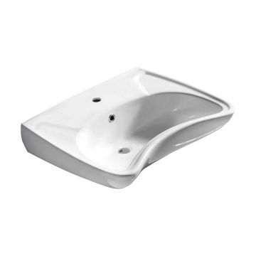 Chiuvetă albă din ceramică 59x45,5 cm Handicap – Sapho