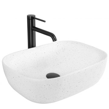 Lavoar pe blat Rea Belinda Warm, 46.5 cm, imitatie piatra