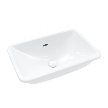 Lavoar rectangular Villeroy & Boch Loop & Friends CeramicPlus  54x34cm  montare sub blat  Alb Alpin