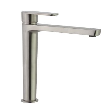 Baterie de lavoar inalta, Alexia, fara ventil, nichel periat, Ramon Soler