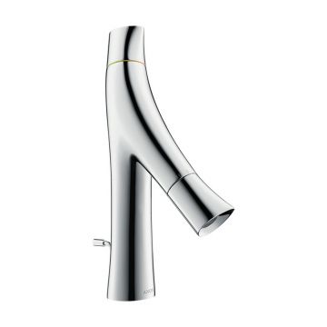 Baterie lavoar, Axor, Starck Organic 80, cu ventil, crom, 12010000