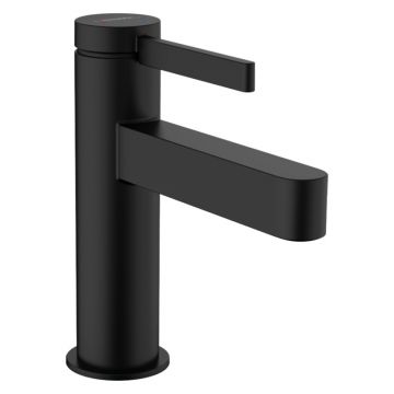 Baterie lavoar, Hansgrohe, Finoris 100, negru mat