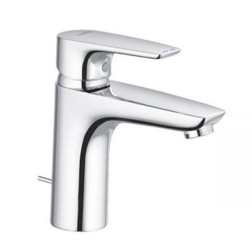 Baterie lavoar Kludi, Pure & Solid, ventil metalic, 10 cm, crom