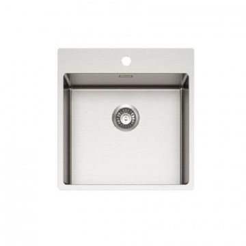 Chiuveta bucatarie inox ALVEUS Nox 110 - Dimensiune 49x51.5cm