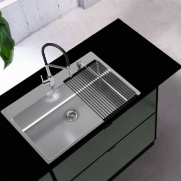 Chiuveta bucatarie inox ALVEUS Nox 130 - Dimensiune 74x51.5cm