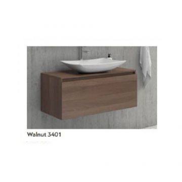 Mobilier Space Karag 80 cm cu lavoar incastrat Quattro 8080 - Dimensiune 80 cm