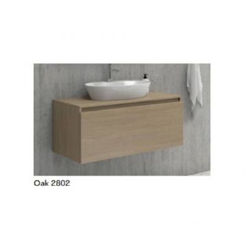 Mobilier Space Karag 80 cm cu lavoar incastrat Quattro 8080 - Dimensiune 80 cm