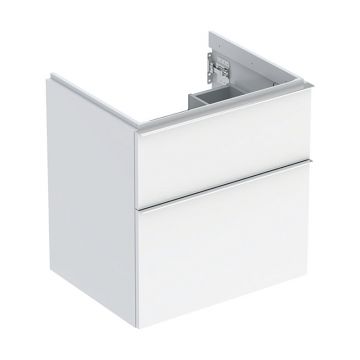 Mobilier suspendat pentru lavoar, Geberit, iCon, 60 cm, alb
