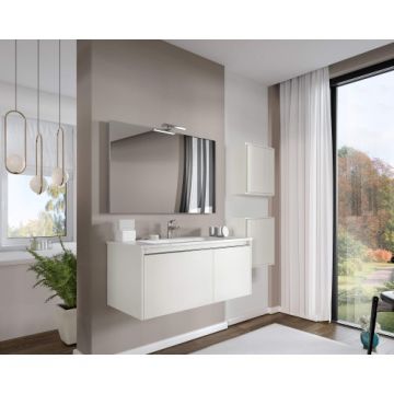 Set mobilier Cielo Savinidue cu lavoar ceramic - Dimensiune 101 cm