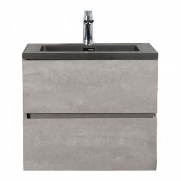 Set mobilier de baie cu lavoar incastrat Wellis Mallorca 60 cm - Dimensiune 60 cm