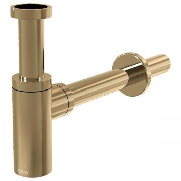 Sifon pentru lavoar, Alcadrain, metalic, DN32, auriu