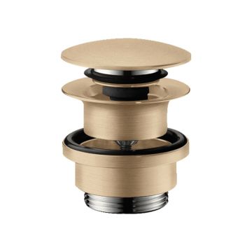 Ventil click-clack, Hansgrohe, cu preaplin, bronz periat