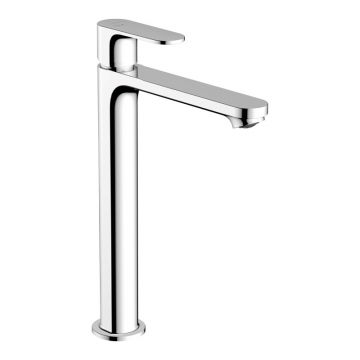 Baterie înaltă lavoar Hansgrohe, Rebris S 240, CoolStart, fără ventil, crom