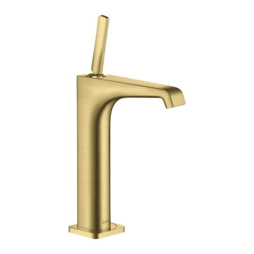 Baterie lavoar, Axor, Citterio E 190, cu ventil, alamă periată, 36103950