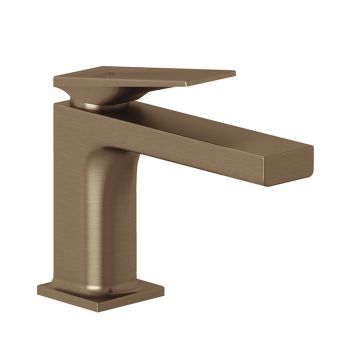 Baterie lavoar Kludi, Decus 85, cu ventil click-clack, brushed bronz