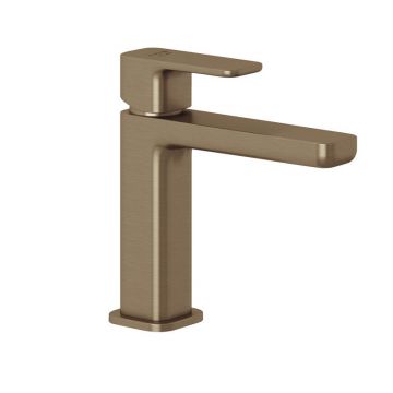 Baterie lavoar Kludi, Renon 110, cu ventil click-clack, brushed bronz