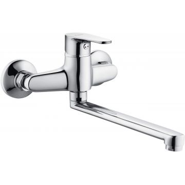 Baterie pentru chiuvetă, montare pe perete, Chaber, BGC_050M