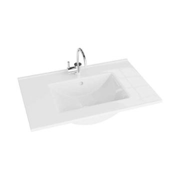 Lavoar pentru mobilier, Spectrum, Flamengo, slim, 60 cm, alb