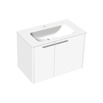 Set mobilier suspendat cu lavoar Kolpasan, Bella 80, 2 uși, coimbra