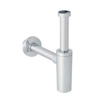 Sifon lavoar, Geberit, cu tub de imersiune, Ø32 mm, crom