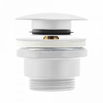 Ventil lavoar click clack universal alb lucios Rea