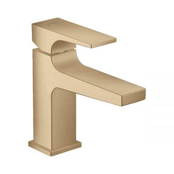 Baterie lavoar cu ventil, Hansgrohe, Metropol 100, bronz periat