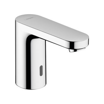 Baterie lavoar electronica, Hansgrohe, Vernis Blend, h100, cu ajustare temperatura, crom