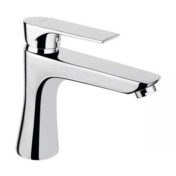 Baterie stativa lavoar, Ferro, Algeo Square, cu ventil, crom