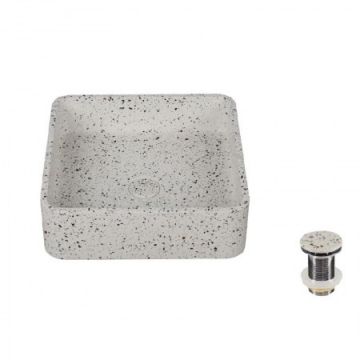 Lavoar pe blat Karag Stracciatella 39x39 cm