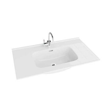 Lavoar pentru mobilier, Spectrum, Manitoba, 80 cm, alb