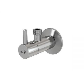 Robinet coltar, Alcadrain, cu filtru 1/2, crom