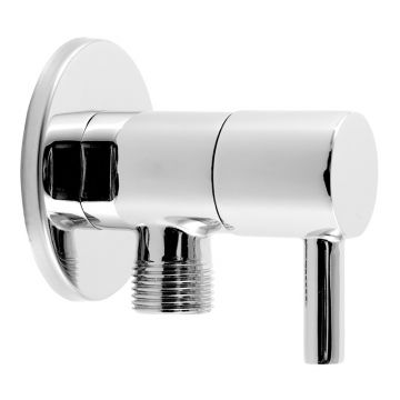 Robinet coltar, Ferro, Rotondo, 1/2x1/2, crom