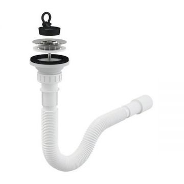 Set ventil si sifon pentru lavoar, Alcadrain