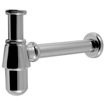 Sifon lavoar, Ferro, cu pahar, crom