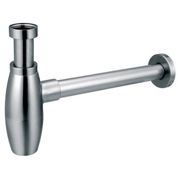 Sifon lavoar, Ferro, oval, crom