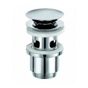 Ventil click-clack, Kludi, cu preaplin, crom